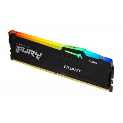 Kingston Technology FURY Beast RGB modulo de memoria 16 GB 1 x 16 GB DDR5 ECC